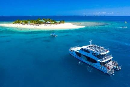 south sea island in fiji
