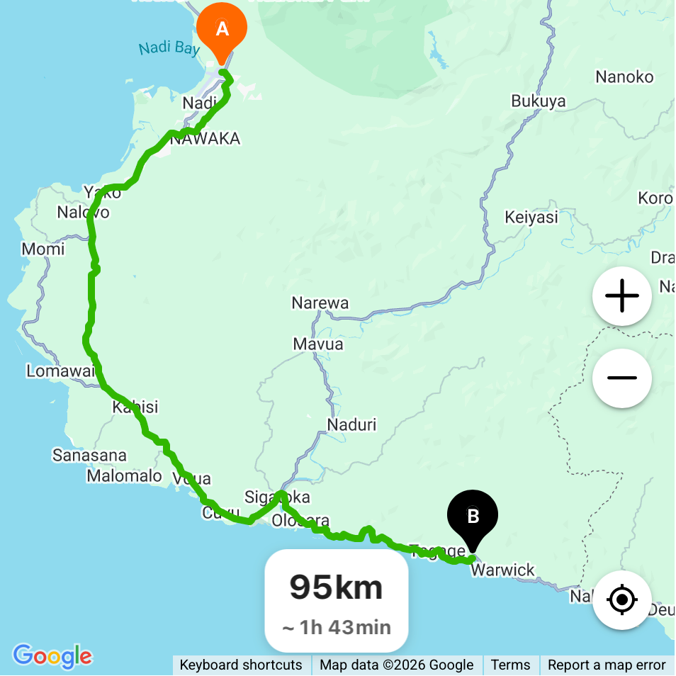 how-to-get-to-naviti-resort-fiji-map