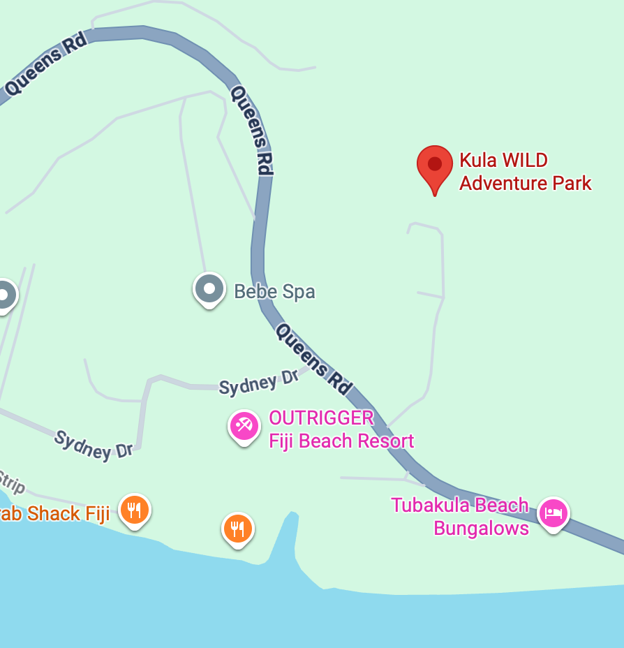Kula Wild Adventure Park Location